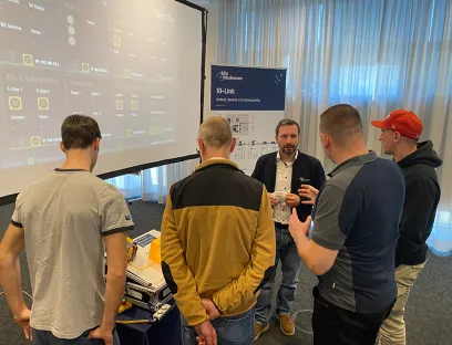 Das in den anwenderorientierten Workshops vermittelte Wissen auf dem Automatisierungstreff senkt Hürden, um Prozesse im eigenen Unternehmen zu automatisieren und digitalisieren, Bild: EAD-portal.de / Susanne Woggon Praxisnahes Wissen wurde den Teilnehmern des Automatisierungstreffs beispielsweise im Workshop von Bihl+Wiedemann vermittelt