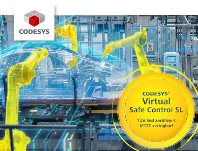 Die virtuelle Steuerung CODESYS Virtual Control SL erlaubt eine neue Flexibilität, Bilder: CODESYS Die virtuelle Steuerung CODESYS Virtual Control SL erlaubt eine neue Flexibilität.