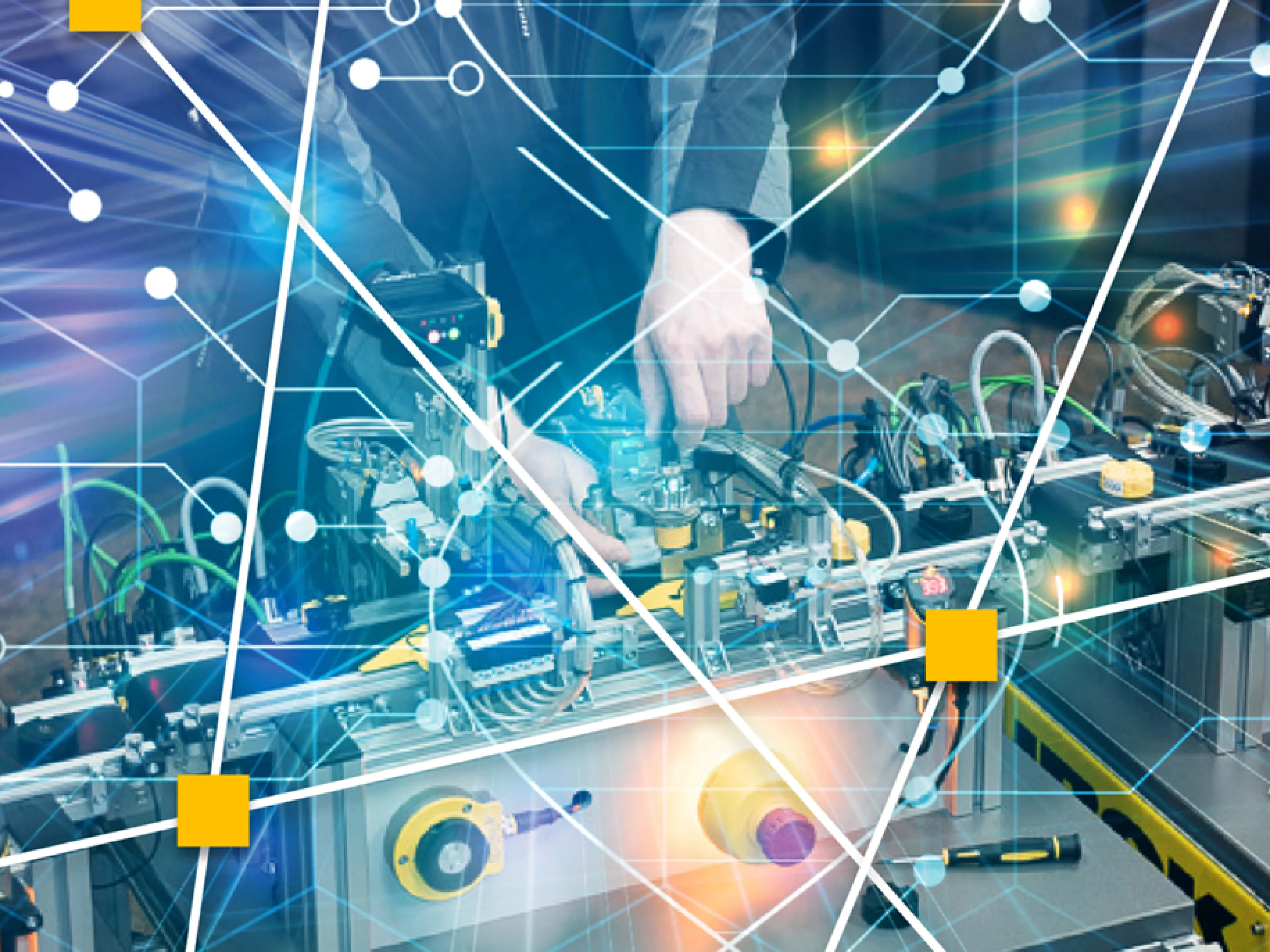 In praxisorientierten Hands-on-Sessions erfahren Teilnehmer im Turck-Workshop, wie praxisnahe Automatisierung direkt im Feld ganz ohne Schaltschrank funktioniert, Bild: Turck In praxisorientierten Hands-on-Sessions erfahren Teilnehmer im Turck-Workshop, wie praxisnahe Automatisierung direkt im Feld ganz ohne Schaltschrank funktioniert. Sensor-Daten werden über IO-Link direkt in die Clould übertragen.