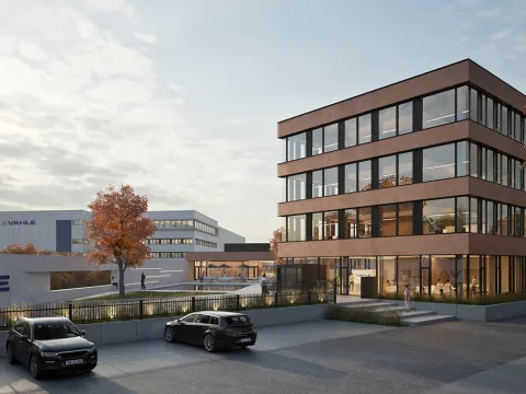 Auf dem neuen Vahle-Campus sollen bis 2027 ein neues Verwaltungsgebäude und moderne Produktionsanlagen entstehen