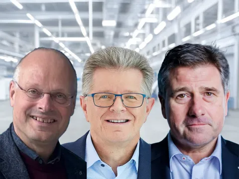 Dr. Olaf Munkelt, Jörg Kipper und Volker Spanier