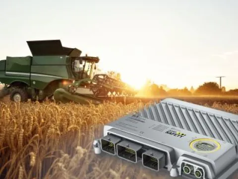 Auf der Agritechnica 2019 stellt B&R eine X90-Steuerung mit integrierter Sicherheitstechnik für Agrarmaschinen vor