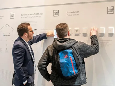 Messegeschehen auf der Elektrotechnik 2023