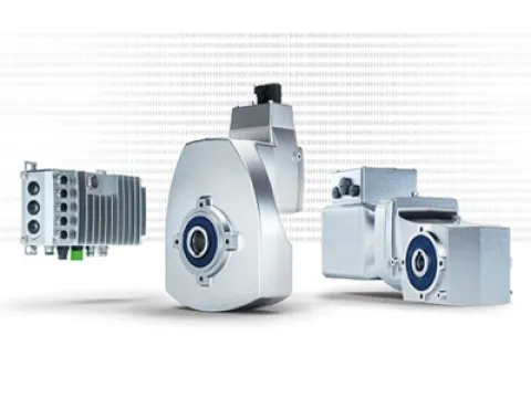 Das neue Hocheffizienzportfolio von Nord: der Frequenzumrichter Nordac On, der integrierte Getriebemotor Duodrive sowie der IE5+ Synchronmotor