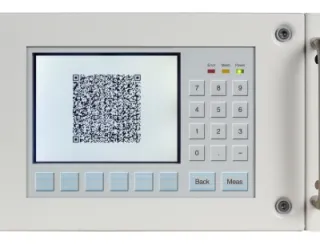 Dynamisch erzeugter QR-Code direkt am Gerätedisplay