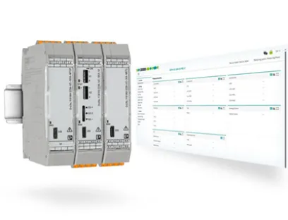 ECM-UC Strommessumformer mit nutzergeführtem Web-based Management