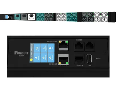 Intelligente Stromverteilungseinheit EL2P (iPDU), Bild: Panduit Intelligente Stromverteilungseinheit EL2P (iPDU)
