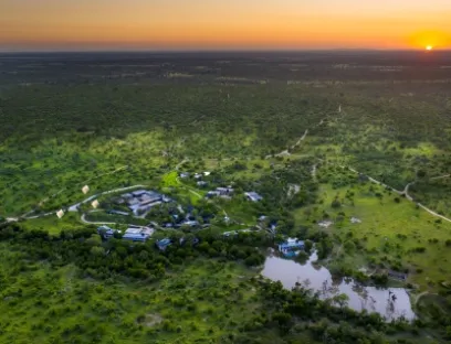 Die Cheetah Plains Lodge ist dank Sonnenenergie autark