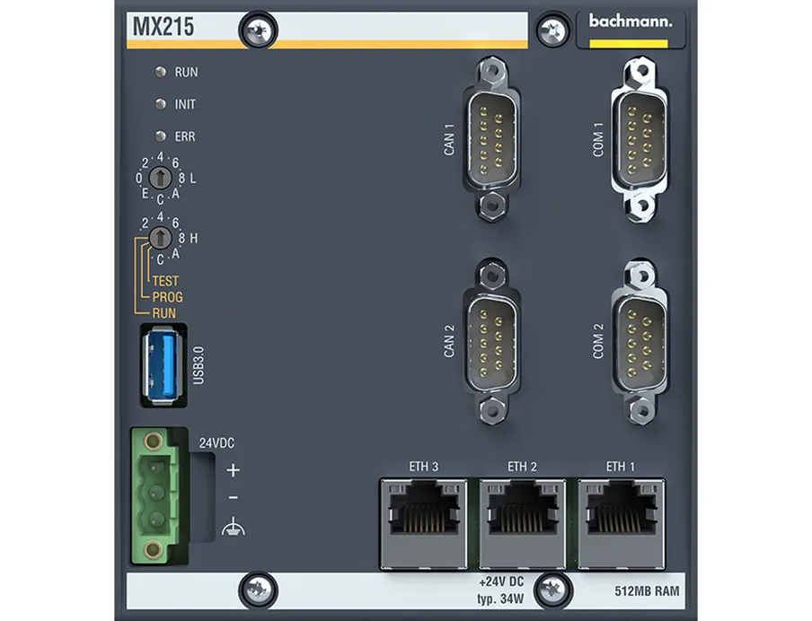 Mit der 3. Generation der Prozessorserie von Bachmann Electronic gibt es mehr Leistung, Flexibilität und Sicherheit